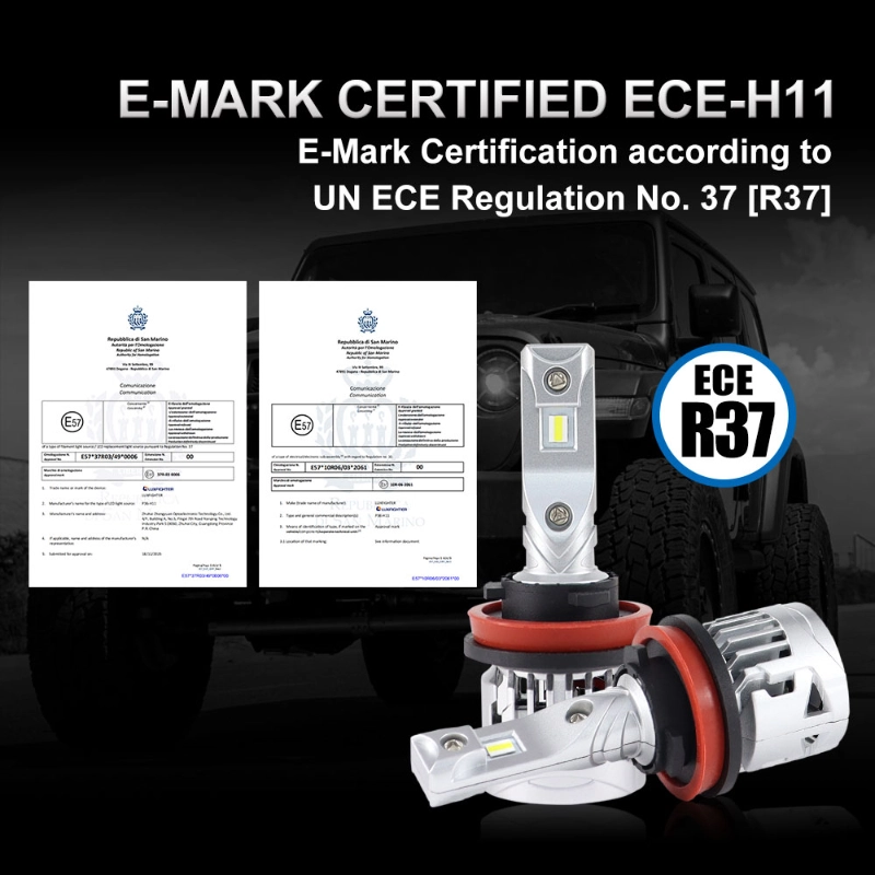 P36 H11 LED headlight bulb